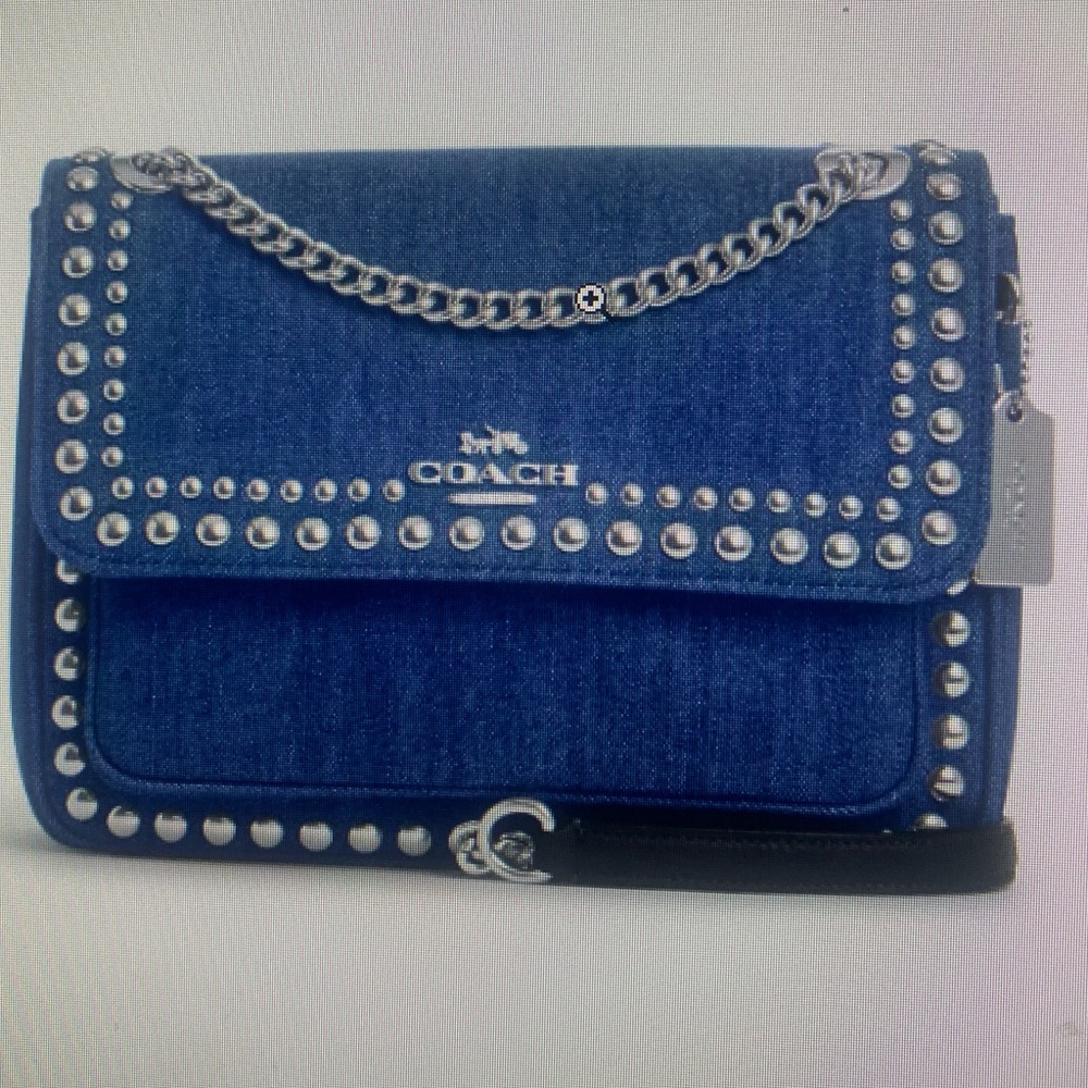 COACH Denim Klarna Bag 25 Excellent Condition only used once